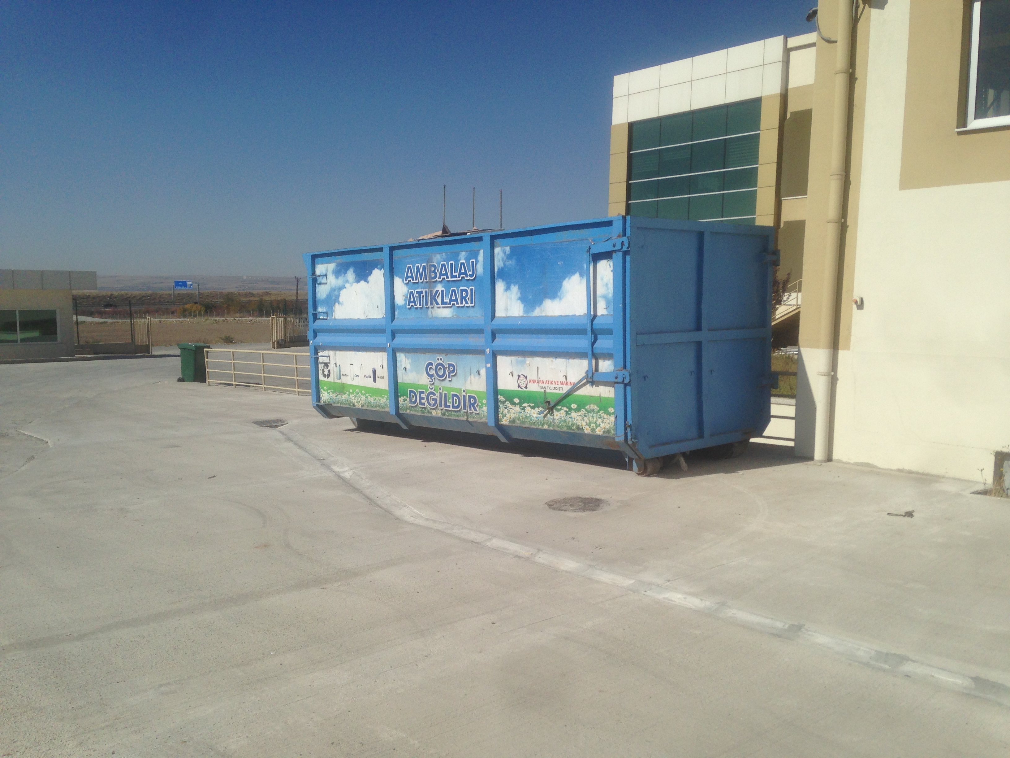 Waste Management. Recycling paper, plastic...